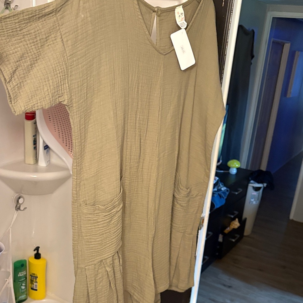 7th Ray Olive Jumpsuit